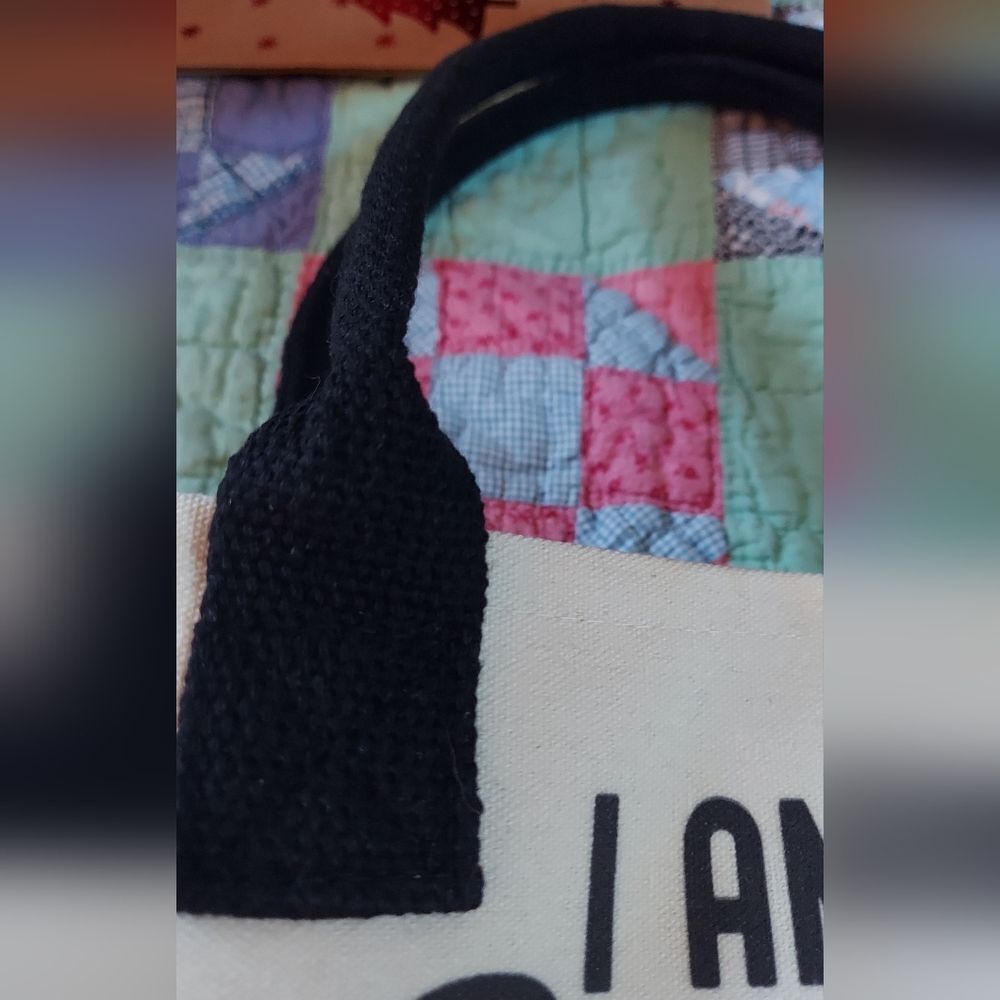 Nip Sturdy Canvas Tote "I'm Not Spoiled My Husban… - image 4